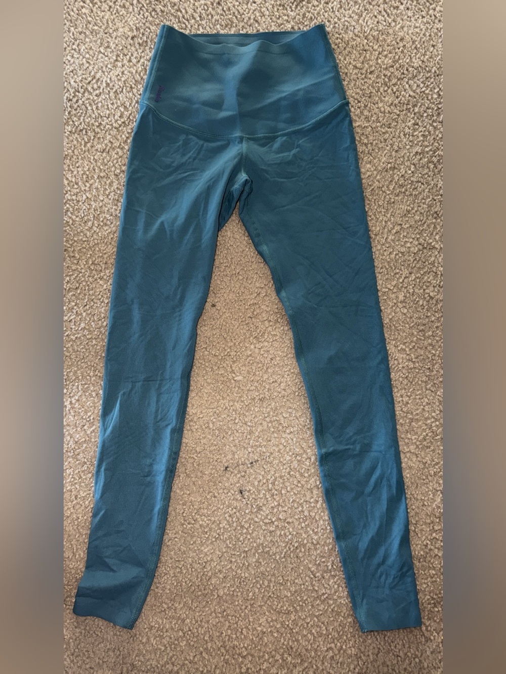 High-Rise Teal Leggings for Everyday Activewear